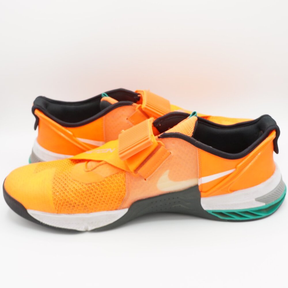 Metcon 7 FlyEase Total Orange Clear Emerald Training Sneakers Men's Size 15 - Picture 5 of 10